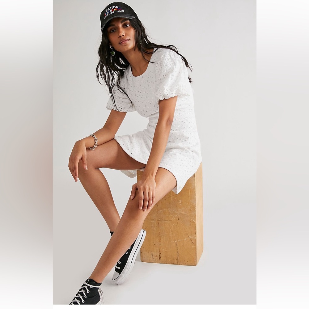 Free people Apricot Rose Mini dress